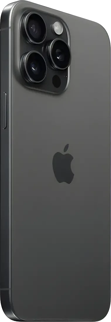 iPhone 15 Pro Max na cor Titânio Natural