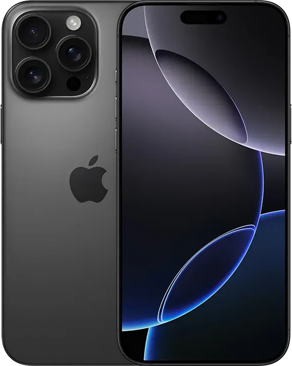 iPhone 16 Pro Max na cor Titânio Natural
