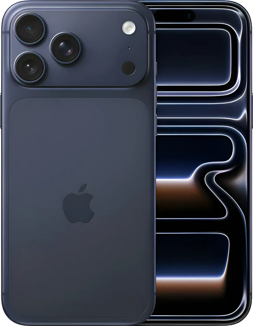 iPhone 17 Pro na cor Laranja Cósmico